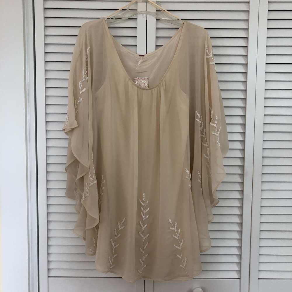 Embroidered Free People Dress
